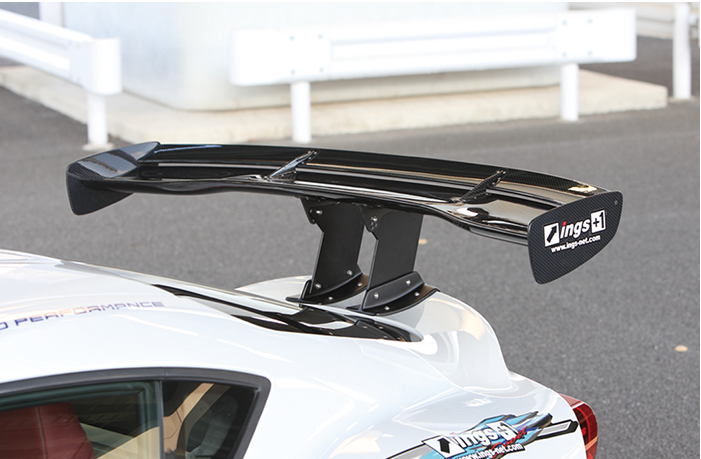INGS Z-POWER WING DOUBLE BLADE DRY CARBON 1500MM CENTER MOUNT FOR TOYOTA SUPRA DB42 DB02 00562-02244