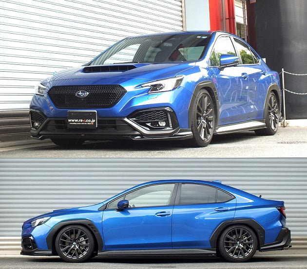 RS-R BASIC-I COILOVER SUSPENSION RECOMMENDED SPRING RATE FOR SUBARU WRX S4 VBH BAIF406M