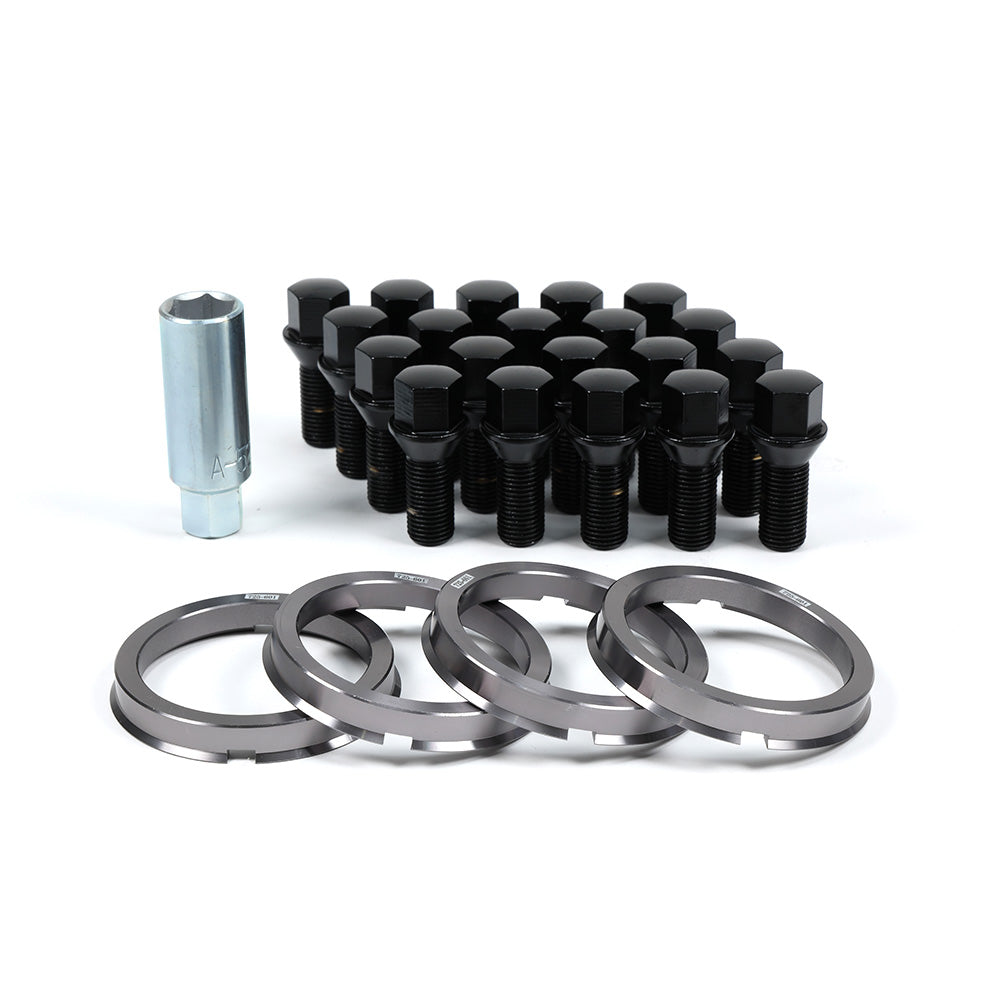 RAYS NO.8 BOLT AND HUBRING 20P SET BLACK FOR TOYOTA LEXUS  61010000008BK