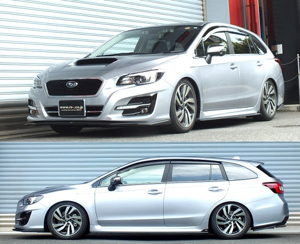 RS-R BASIC-I COILOVER SUSPENSION RECOMMENDED SPRING RATE FOR SUBARU LEVORG VM4 BAIF450M