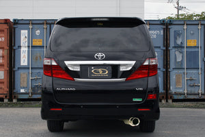 GANADOR CONVERT ROUGE POLISHED EXHAUST FOR TOYOTA ALPHARD VELLFIRE GGH20W GGH25W 2WD 4WD 2GR-FE 3.500CC VRE-002PO