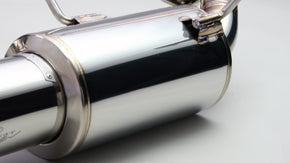 GANADOR VERTEX SPORTS BLUE EXHAUST FOR SUBARU LEGACY TOURING WAGON FA20 1,998CC TURBO VRE-036BL