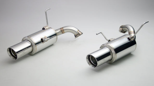 GANADOR VERTEX SPORTS POLISHED EXHAUST FOR SUBARU LEGACY TOURING WAGON FA20T 1,998CC TURBO VRE-036PO