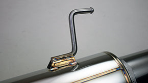 GANADOR VERTEX SPORTS POLISHED EXHAUST FOR SUBARU LEGACY TOURING WAGON FB25 2,498CC VRE-044PO