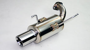 GANADOR VERTEX SPORTS POLISHED EXHAUST FOR SUBARU IMPREZA G4 GK7 GK6 FB20 1,995CC VRE-049PO