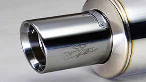 GANADOR VERTEX SPORTS POLISHED EXHAUST FOR SUBARU IMPREZA G4 GK7 GK6 FB20 1,995CC VRE-049PO