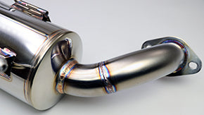 GANADOR VERTEX SPORTS POLISHED EXHAUST FOR SUBARU FORESTER SK9 FB20-MA1 VRE-050PO