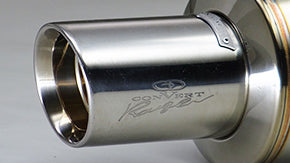 GANADOR VERTEX SPORTS POLISHED EXHAUST FOR SUBARU FORESTER SK9 FB20-MA1 VRE-050PO