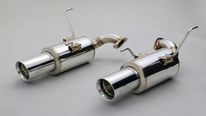 GANADOR VERTEX SPORTS POLISHED EXHAUST FOR SUBARU FORESTER SK5 CB18 1,795CC VRE-051PO