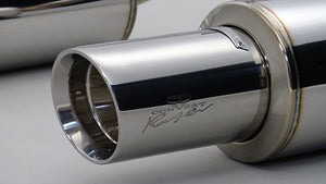 GANADOR VERTEX SPORTS POLISHED EXHAUST FOR SUBARU FORESTER SK5 CB18 1,795CC VRE-051PO