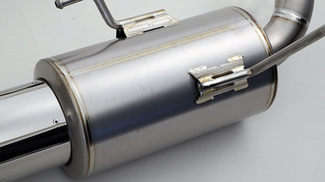 GANADOR VERTEX SPORTS TITANIUM BLUE EXHAUST FOR SUBARU FORESTER SK5 CB18 1,795CC VRE-051TBL