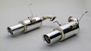 GANADOR VERTEX SPORTS POLISHED EXHAUST FOR SUBARU FORESTER SL5 CB18 1,795CC | TURBO VRS-054PO