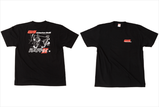 WORKS BELL T-SHIRT RAPFIX II BLACK S WB-00031