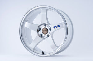 NISMO ALUMINUM ROAD WHEEL LM GT4 NISMO 40TH ANNIVERSARY WHITE MODEL 18X9.5 12 5X114.3 FOR NISSAN SKYLINE GT-R BCNR33 BNR34 4030S-RS595-WH