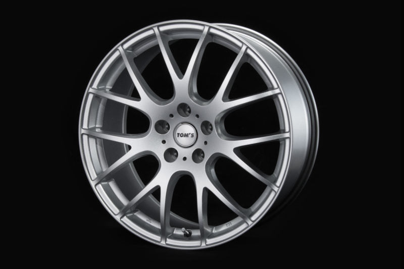 TOMS 19 INCH ALUMINUM WHEEL TH05 19 × 8.0J +42 5H/114.3 BLACK RIMPOLISH FOR TOYOTA HARRIER MXUA80 85 42610-TH501