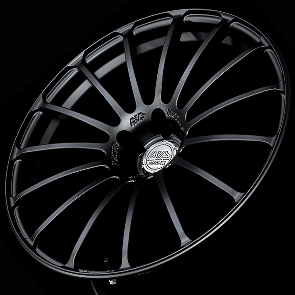 YOKOHAMA AVS MODEL F15 FOR JAPANESE CARS 18X8.0J 5X114.3 45 MB MATTE BLACK YOKOHAMA-ADVAN-04352