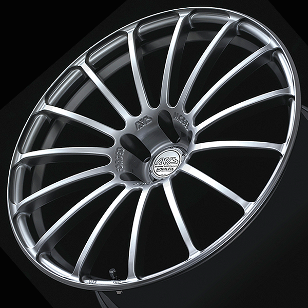 YOKOHAMA AVS MODEL F15 FOR JAPANESE CARS 18X9.0J 5X 120.0(M14) 35 PS PLATINUM SILVER YOKOHAMA-ADVAN-04364