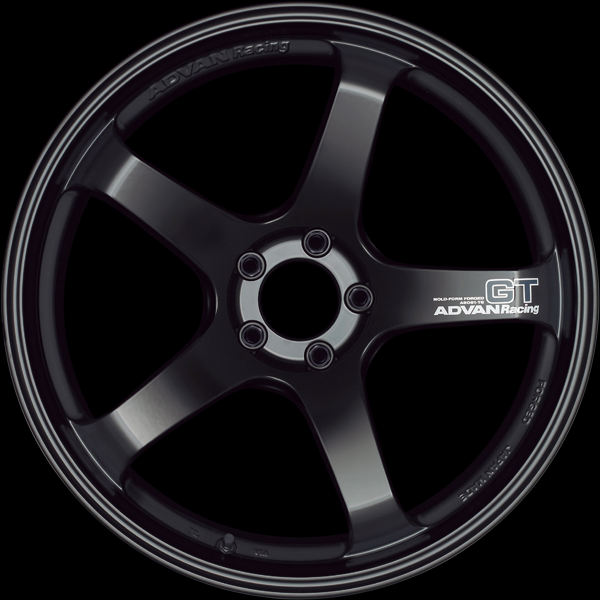 YOKOHAMA ADVAN RACING GT FOR JAPANESE CARS 19X8.5J 42 5X100 S SGB SEMI-GLOSS BLACK YOKOHAMA-ADVAN-03195