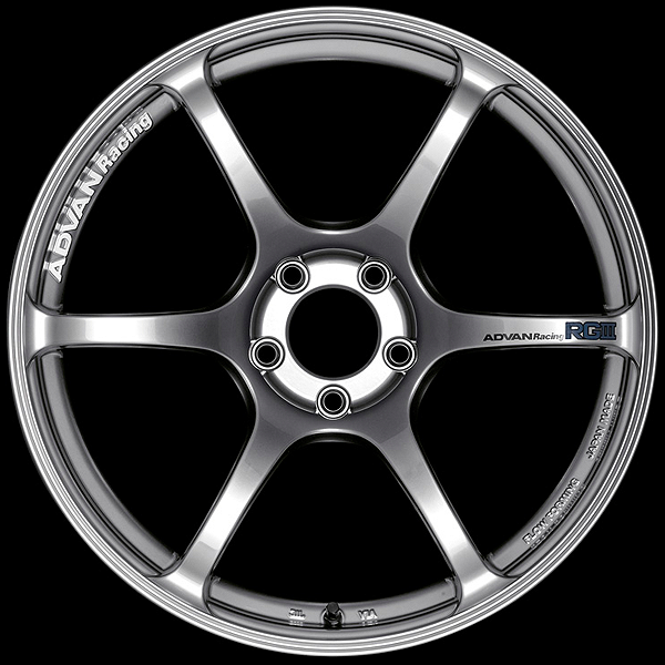 YOKOHAMA ADVAN RACING RG3 FOR EUROPEAN CARS 18X8.0J 5(M14)X112 50 HB RACING HYPER BLACK YOKOHAMA-ADVAN-04161