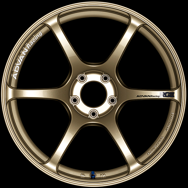 YOKOHAMA ADVAN RACING RG3 FOR JAPANESE CARS 19X10.5J 5X114.3 15 RGG RACING GOLD METALLIC YOKOHAMA-ADVAN-04152