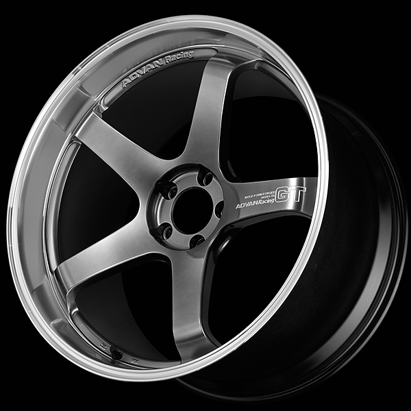 YOKOHAMA ADVAN RACING GT -PREMIUM VERSION- FOR JAPANESE CARS 20X11.0J 5(M14)X120 39 MHBP MACHINING - RACING HYPER BLACK + MACHINING LOGO YOKOHAMA-ADVAN-03400