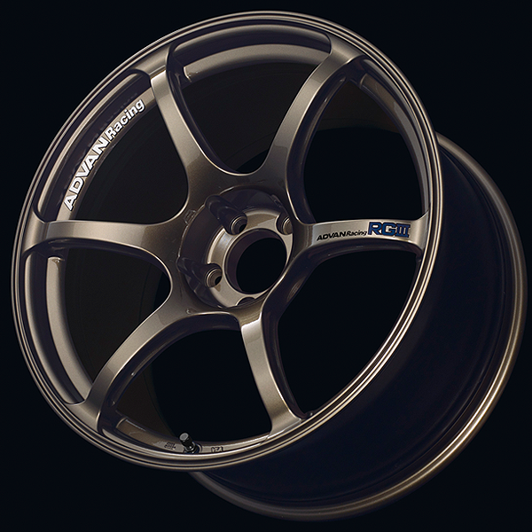 YOKOHAMA ADVAN RACING RG3 FOR EUROPEAN CARS 17X7.0J 4(M14)X100 42 UBM AMBER BRONZE METALLIC YOKOHAMA-ADVAN-04156