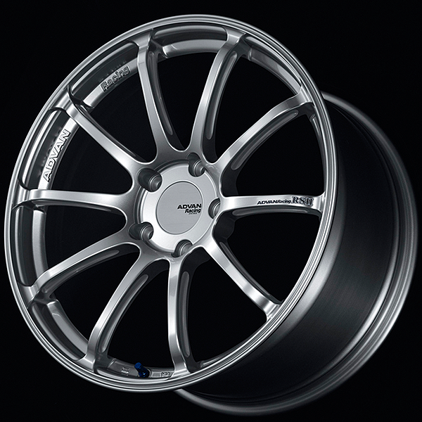 YOKOHAMA ADVAN RACING RS2 FOR EUROPEAN CARS 19X11.0J 5X130 63 51 HS RACING HYPER SILVER YOKOHAMA-ADVAN-03981