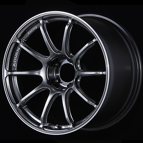 YOKOHAMA ADVAN RACING RSIII FOR JAPANESE CARS 19X8.5J 5X114.3 51 HBR RACING HYPER BLACK - RING YOKOHAMA-ADVAN-01235