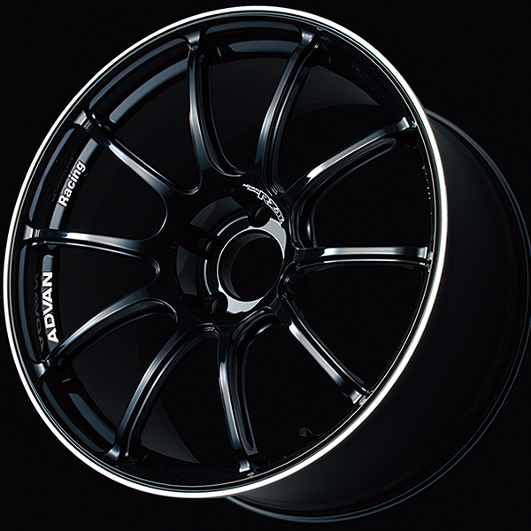 YOKOHAMA ADVAN RACING RZII FOR EUROPEAN CARS 16X8.0J 4(M14)X100 38 GBR RACING GLOSS BLACK - RING YOKOHAMA-ADVAN-02535