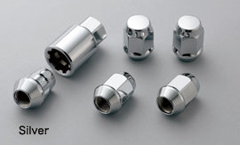 MUGEN Wheel Nut & Lock Set Silver  For CR-Z ZF2 08181-MZ3-K0S0-S