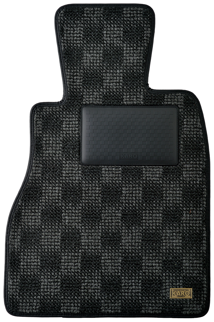 KARO GRAN WOOLY PRIME DARK GRAY LUGGAGE MATS FOR Suzuki Hustler MR31S, MR41S GRAN-WOOLY-PRIME-3442-GRAY