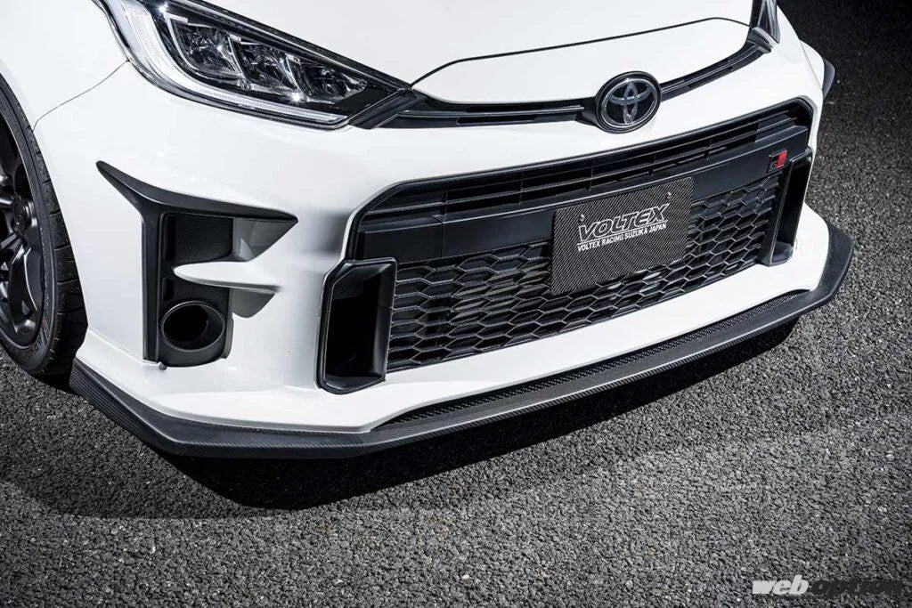 VOLTEX FRONT HALF SPOILER WET CARBON FOR TOYOTA GR YARIS GXPA16 YFW