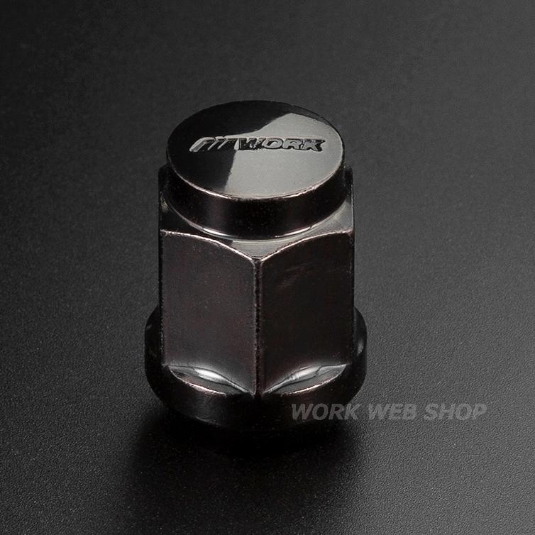 WORK M14XP1.5 LOCK NUT SET 20 PIECES BLACK WORK-00011