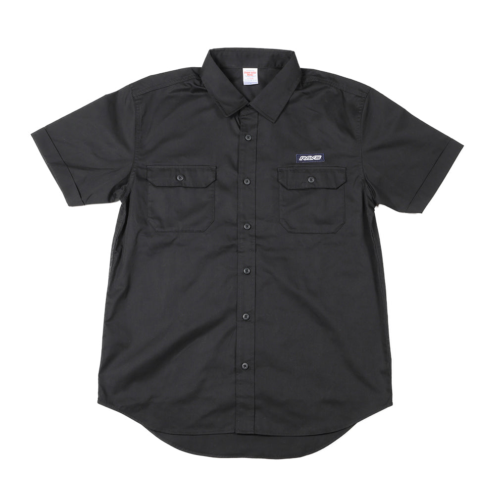 RAYS No.10 RAYS T/C WORK SHIRT 23A SIZE XXL BLACK 7409030020004
