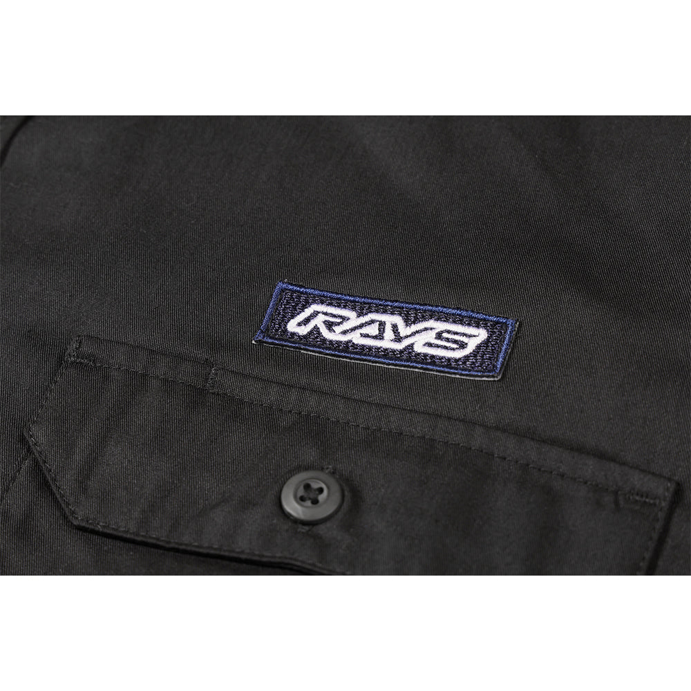 RAYS No.10 RAYS T/C WORK SHIRT 23A SIZE XL BLACK 7409030020003