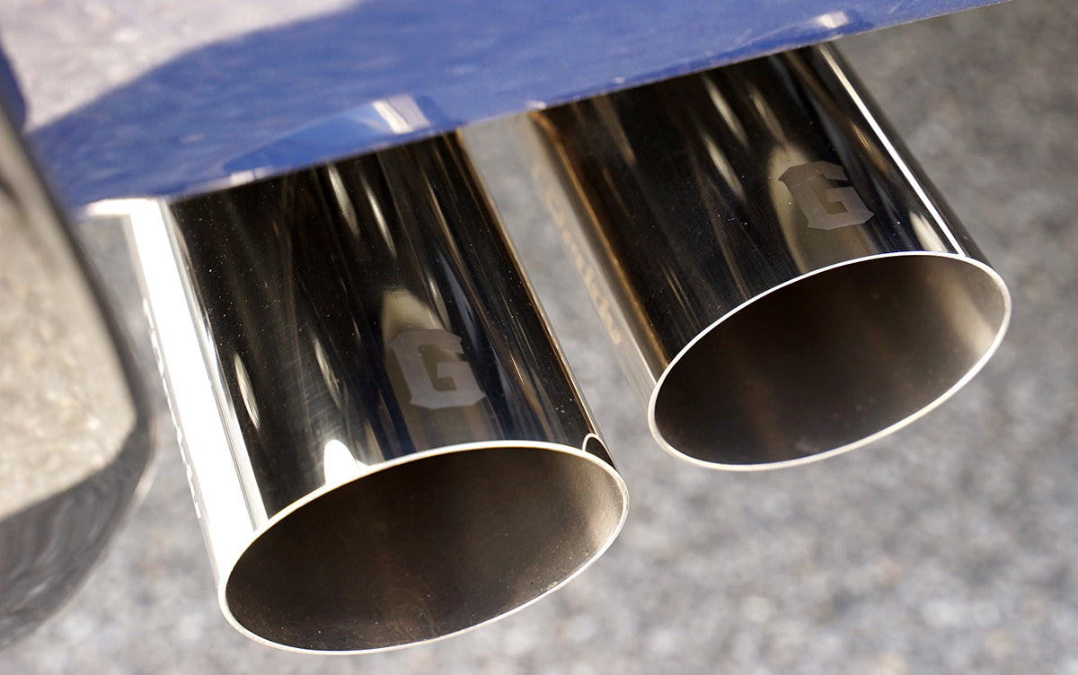 GREDDY XROSS EXHAUST S-STYLE 90MM DUAL TAIL SIDE EXIT FOR TOYOTA HILUX GUN125 2GD-FTV 10113906
