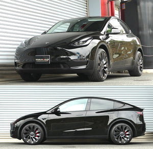 RS-R BEST-I UPPER AND LOWER COILOVER SUSPENSION RECOMMENDED SPRING RATES FOR TESLA MODEL Y YL3YPT BIJTL005M