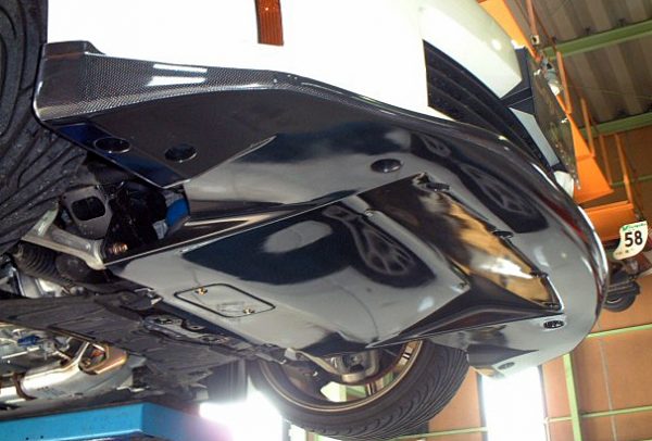 TOP SECRET FRONT UNDER DIFFUSER CARBON FOR NISSAN FAIRLADY Z33 350Z TOP-SECRET-00503