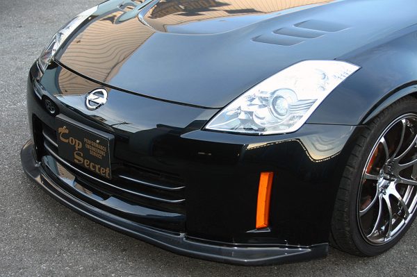 TOP SECRET G-FORCE FRONT LIP SPOILER FOR HR FRP FOR NISSAN FAIRLADY Z33 350Z TOP-SECRET-00506