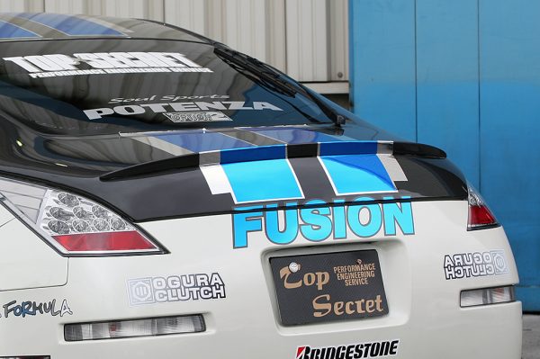 TOP SECRET G-FORCE REAR SPOILER – TYPE 1 CARBON FOR NISSAN FAIRLADY Z33 350Z TOP-SECRET-00499