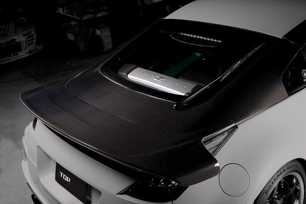TOP SECRET REAR GATE CARBON FOR NISSAN FAIRLADY Z33 350Z TOP-SECRET-00495
