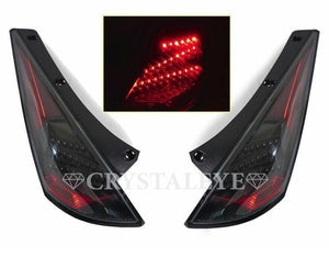 CRYSTAL EYE LED TAIL BLACK FOR NISSAN FAIRLADY Z Z33 KOUKI D044BK