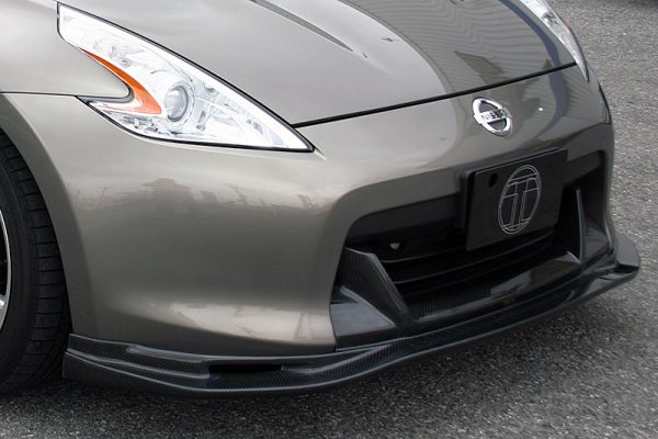 TOP SECRET FRONT LIP SPOILER FRP+CARBON FOR NISSAN FAIRLADY Z34 370Z TOP-SECRET-00478