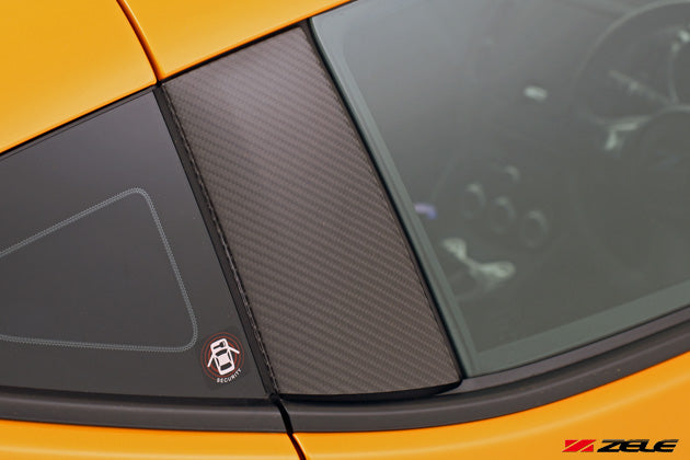 ZELE CARBON B PILLAR COVER SET FOR NISSAN FAIRLADY Z Z34 ZELE-00064