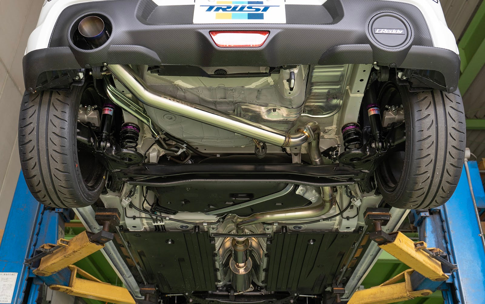 GREDDY POWER EXTREME R LIGHT-S MUFFLER BODY FOR SUZUKI SWIFT SPORT CBA-ZC33S 4BA-ZC33S K14C 10193250