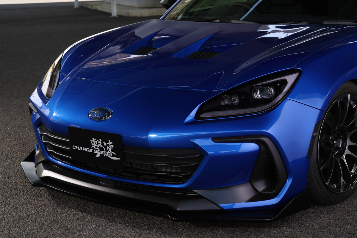 CHARGE SPEED 3 PCS SET BOTTOM LINE TYPE-2 FRONT + SIDE + REAR SPOILERS FRP FOR SUBARU BRZ ZD8 CSBL-005S84