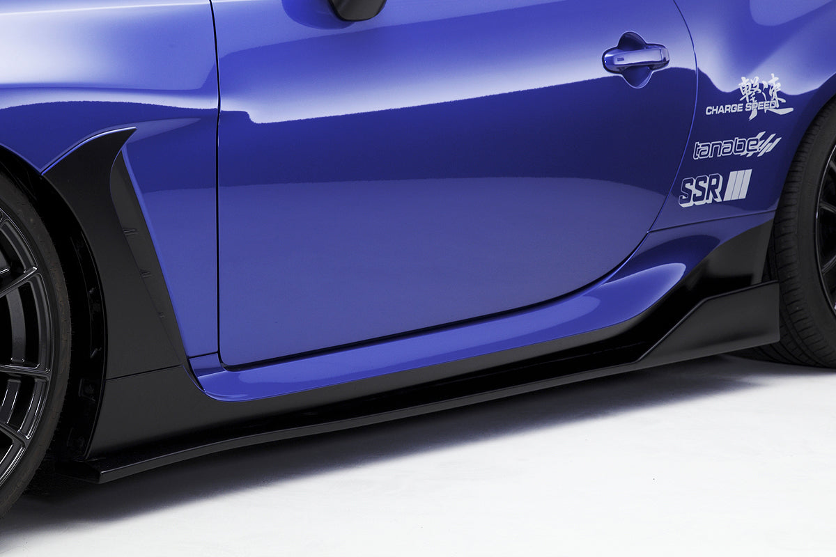 CHARGE SPEED 3 PCS SET BOTTOM LINE TYPE-2 FRONT + SIDE + REAR SPOILERS CARBON FOR SUBARU BRZ ZD8 CSBL-005S84C