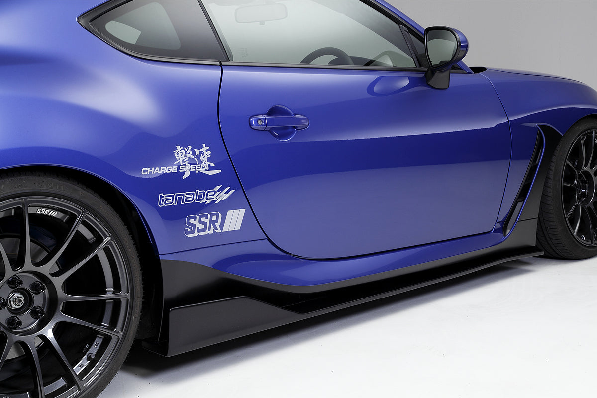 CHARGE SPEED SIDE BOTTOM LINE TYPE-2 (SIDE UNDER SPOILER) CARBON FOR SUBARU BRZ ZD8 CSBL-005184C