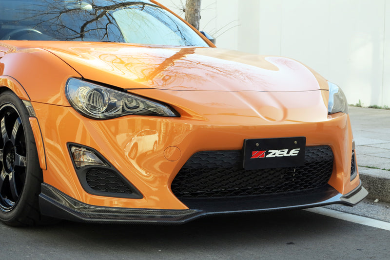 ZELE CARBON FRONT LIP SPOILER FOR TOYOTA 86 ZN6 ZELE-00001