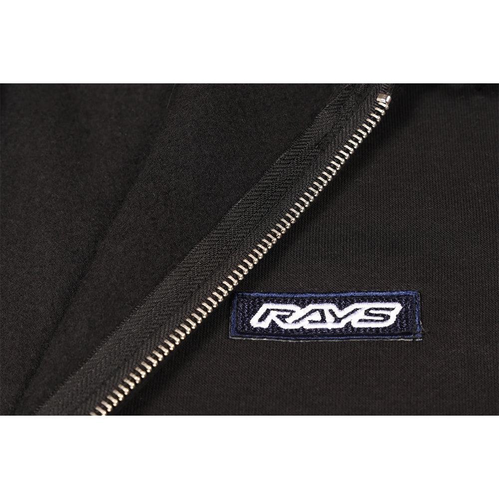 RAYS No.12 RAYS FULL ZIP HOODIE 23A SIZE L BLACK 7409030020025